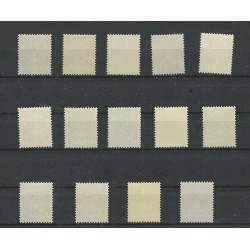 Nederland 149-162 Wilhelmina z. wm. MNH/postfris  CV 1300 € met Attest !