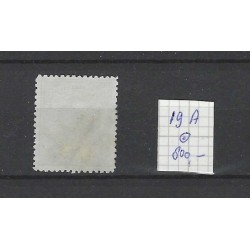 Nederland 19A Willem III 1872  14x14 kl.gt VFU/gebr  CV 800 €  LUXE !!