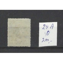 Nederland 24A Willem III 1872  14x14 kl.gt VFU/gebr  CV 200 €  LUXE !!