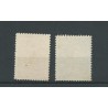 Curacao  42-43 Wilhelmina  1,5 en 2,5 Gld  VFU/gebr   CV 85 €