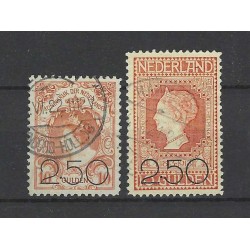 Nederland 104-105  Opruimingsuitgifte VFU/gebr  CV 225 € !!LUXE!!