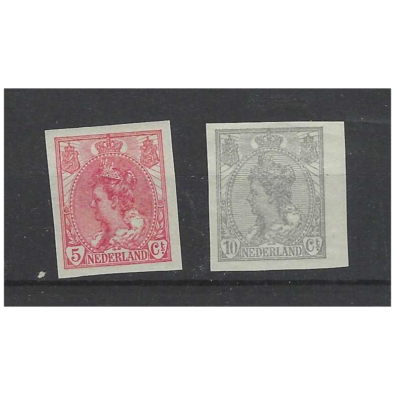 Nederland 82-83 Wilhelmina  MNH/postfris CV  32 €