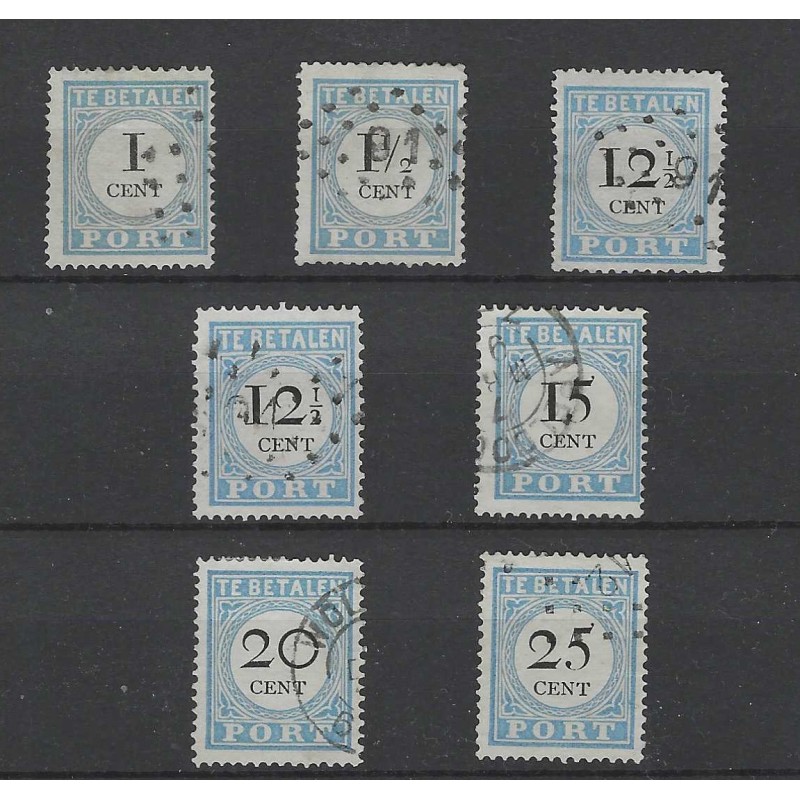 Nederland P3A-P11A  Type IV  VFU/gebr  CV  665 €