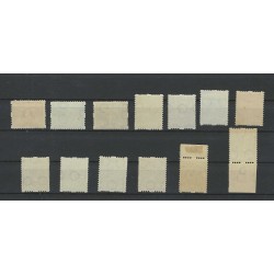 Nederland R19-31 Tweezijdige Roltanding m. wm.  MNH/postfris CV 440 €