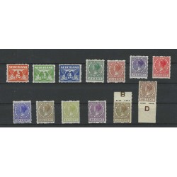Nederland R19-31 Tweezijdige Roltanding m. wm.  MNH/postfris CV 440 €