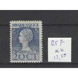 Nederland 125F  Wilhelmina 1923 MNH/postfris CV 12,50 €