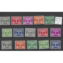 Nederland 169A-176A, 169B-176B  Vliegende duif met wm.  MH/ongebr CV 14 €