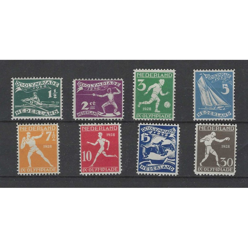 Nederland 212-219 Olympiade  MNH/postfris CV 200 €