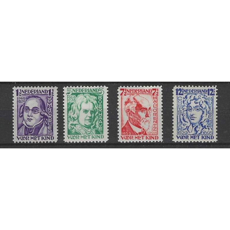 Nederland 220-223 Kind 1928 MNH/postfris  CV 48 €