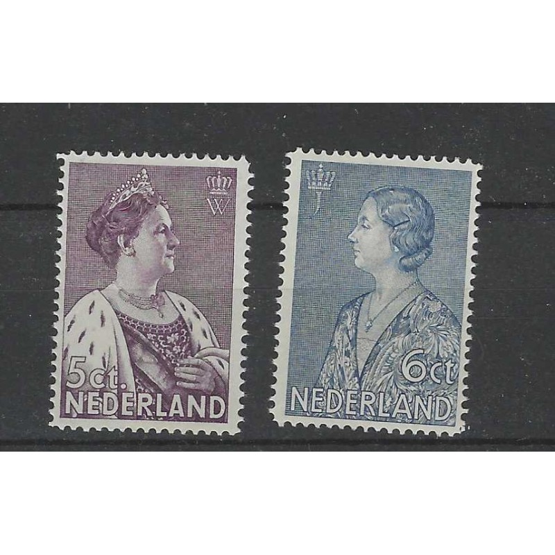 Nederland 265-266  Crisis zegels  MNH/postfris  CV 67 €