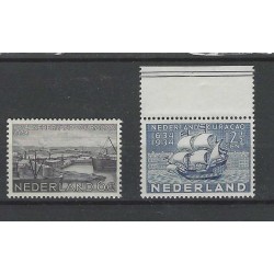 Nederland 267-268 Curacao-zegels MNH/postfris  CV 80 €