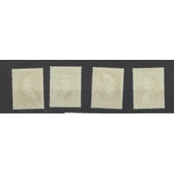 Nederland 296-299 Zomer 1937 MNH/postfris  CV 40 €