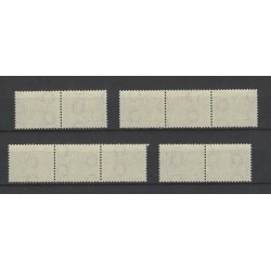 Nederland 356A-D  Guilloche Combinaties MNH/postfris CV 98 €