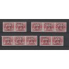 Nederland 356A-D  Guilloche Combinaties MNH/postfris CV 98 €