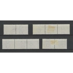 Nederland 356A-D  GUILLOCHE combinaties VFU/gebr CV 67 €