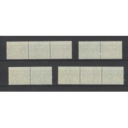 Nederland 379a-d  Vliegende Duif  Combinaties MNH/postfris CV 11 €