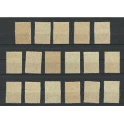 Curacao 104-120  GEZAG   MNH/postfris  CV 700 € certificaat !