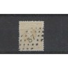 Nederland 27 Willem III 1872  met puntstempel 37 VFU/gebr  CV 25+ €