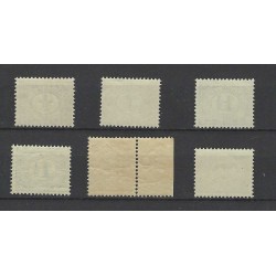 Nederland 50-55 Cijfer 1899  MNH/postfris  CV 75 €