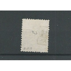 Suriname 11C Willem III 1873  VFU/gebr  CV 50,++ € Stempel !!