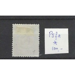 Curacao P5fa Port 1889 "PUNT-PORT"  MH/ongebr CV 100 €