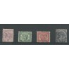 Suriname 4 LEUKE STEMPELS  VFU/gebr  CV ?? €