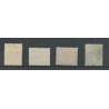 Suriname 4 LEUKE STEMPELS  VFU/gebr  CV ?? €