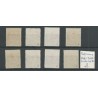 Suriname 202a-205a, 202b-205b Rode Kruis  VFU/gebr  CV 158 €