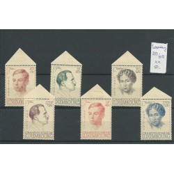Luxemburg  333-338 Charitas 1939 MNH/postfris  CV 50 €