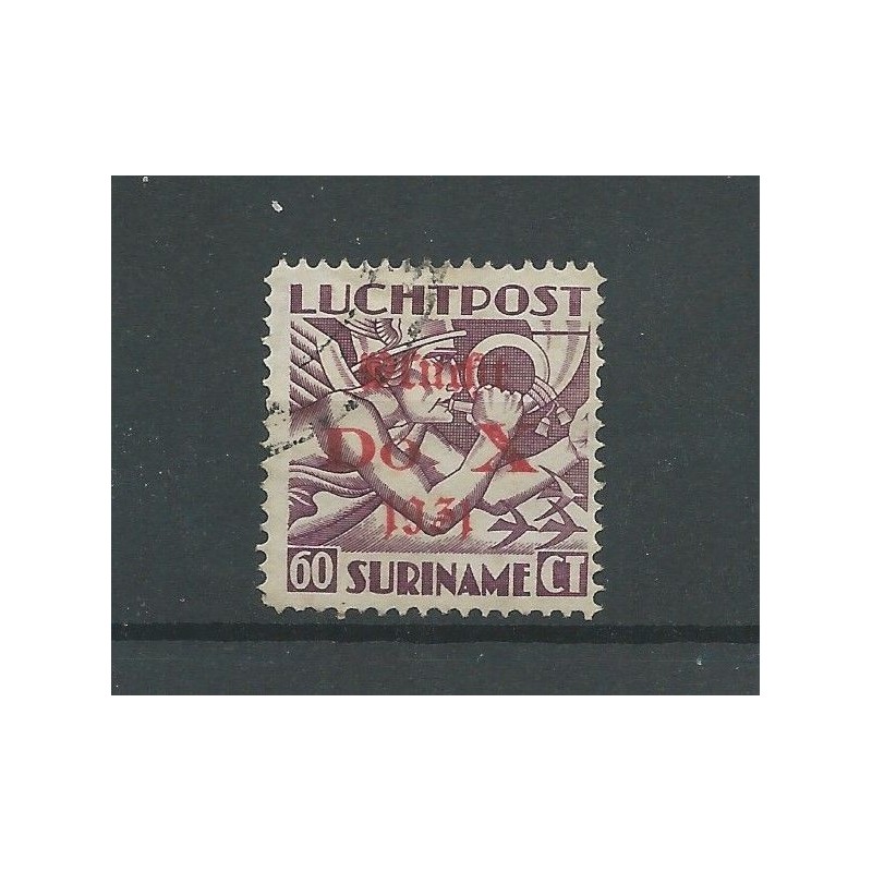 Suriname LP12f DO-X zonder punt VFU/gebr CV 190 € Suriname LP12f DO-X zonder punt VFU/gebr CV 190 €