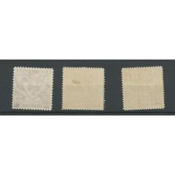 Suriname  LP24-26 Overdrukken  MH/ongebr  CV 59 €
