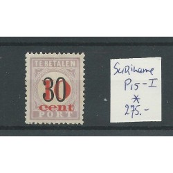 Suriname P15-I     Port 1911  MH/ongebr  CV 275 €
