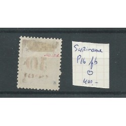 Suriname P16fb  Port 1911  VFU/gebr  CV 400 € keurstempeltje Ned. Bond