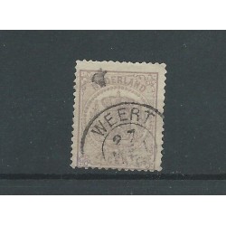 Nederland 18  "WEERT" franco takje VFU/gebr  CV 100++  €