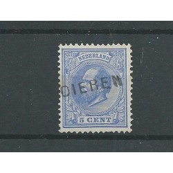 Nederland 19 met DIEREN langstempel  VFU/gebr  CV 10 €