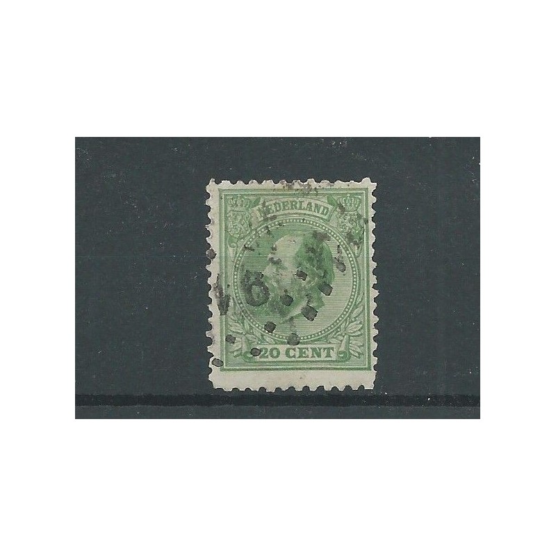 Nederland 24E 11,5x12 kl.gt Willem III VFU/gebr CV 100 € Nederland 24E 11,5x12 kl.gt Willem III VFU/gebr CV 100 €