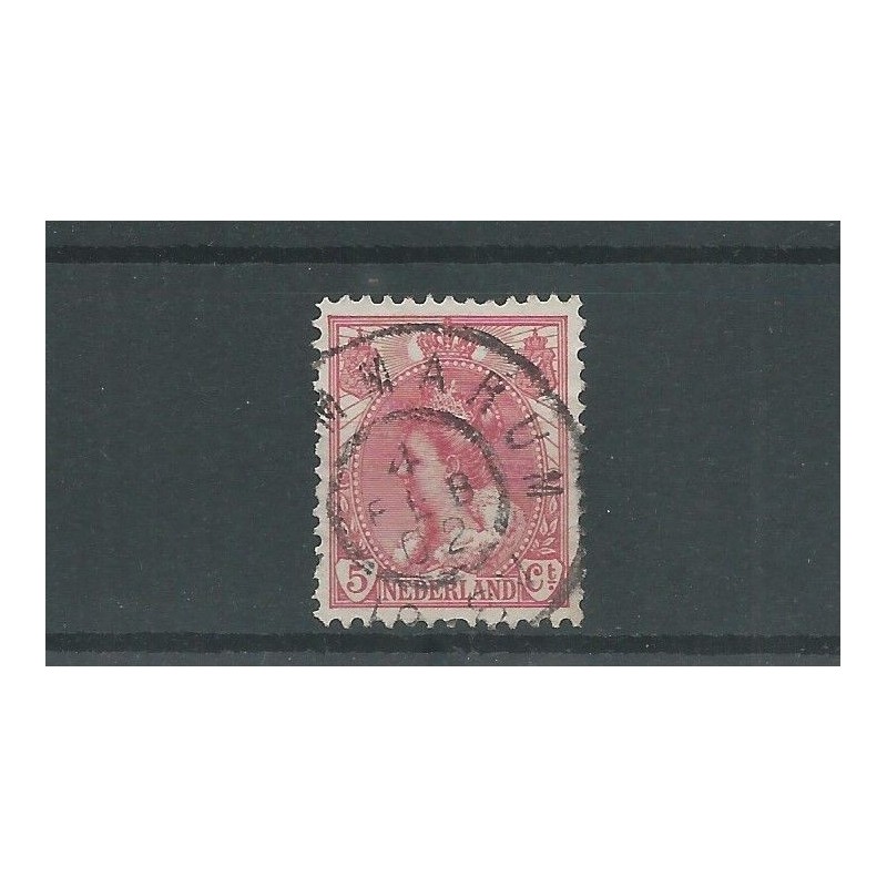 Nederland 60 met TZUMMARUM grootrond VFU/gebr  CV 5+ €