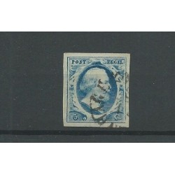 Nederland 1 plt II-9  VFU/gebr  CV 100+ €