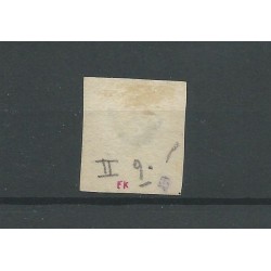 Nederland 1 plt II-9  VFU/gebr  CV 100+ €