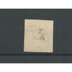 Nederland 1 plt II-10 "LEIDEN-B"  VFU/gebr  CV 200+ €