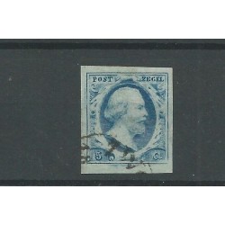 Nederland 1 plt II-12  VFU/gebr  CV 100+ €