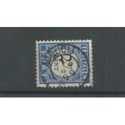 Nederland P16 met "ACQUOIJ 1899" kleinrond VFU/gebr  CV 120+ €