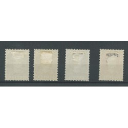 Nederland 518-537 "EN FACE" serie LUXE  MH/ongebr  CV 500 €