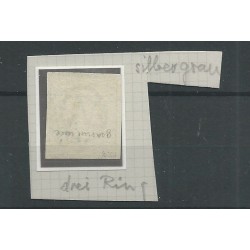 Luxemburg  1c  Willem III 1852  VFU/gebr   CV 70 € nice cancel