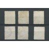 Nederland  13-18  Wapens 1869  VFU/gebr  CV  317 €