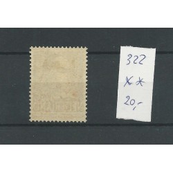 Nederland  322 Zomer 1939  MNH/postfris   CV 20 €