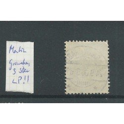 Nederland 57 met LBMN 0PR1 "Gravenhage 3 ster" VFU/gebr CV  LP €