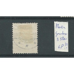 Nederland 51 met LBMN 0PR1 "Gravenhage 3 ster" VFU/gebr CV  LP €