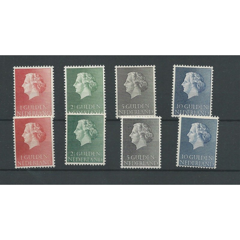Nederland 637-640 Juliana hoge waardes 2x MNH/postfris CV 50 € Nederland 637-640 Juliana hoge waardes 2x MNH/postfris CV 50 €