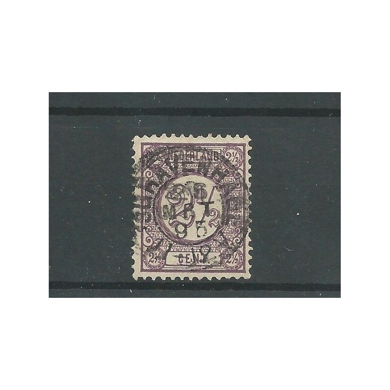 Nederland 33 met "GRAVENHAGE 1895" Proefgrootrond VFU/gebr CV 20 € Nederland 33 met "GRAVENHAGE 1895" Proefgrootrond VFU/gebr CV 20 €